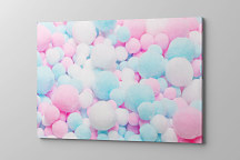 Obraz Pastelové pompomy 1887